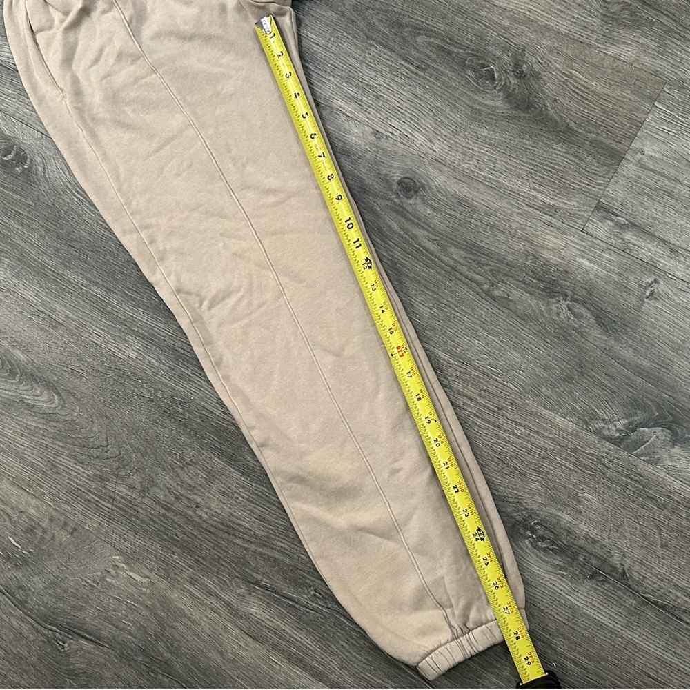 Nike Sportswear Essential Womens Fleece Joggers Cream BV4089-236 Loose Fit Sz XS - Picture 4 of 8